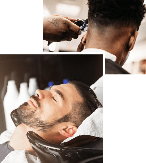 SportCuts | Rock Hill, SC | two men receiving hair and beard trims